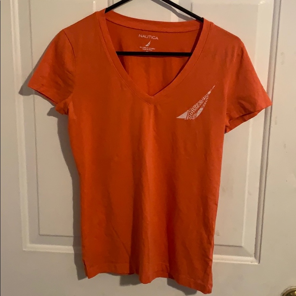 Nautica Orange Shirt